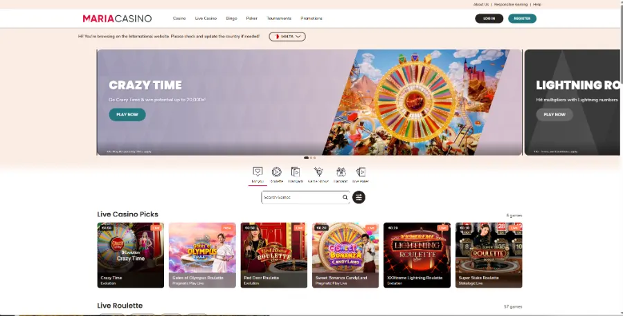 Maria Casino screenshot 4